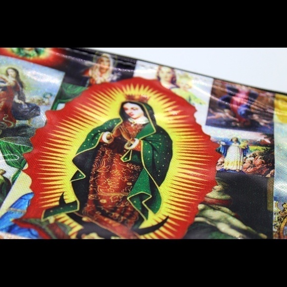 Virgen de Guadalupe Zippered Pouch - Picture 2 of 5